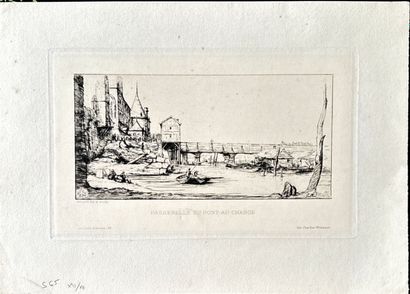 Charles MERYON
Le Pont-Neuf, 1853, eau-forte,...