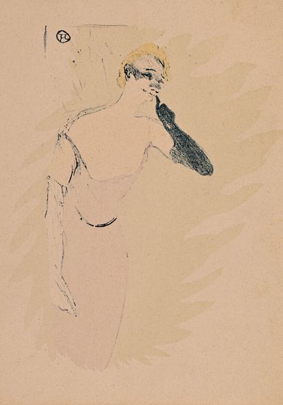 Henri de TOULOUSE-LAUTREC
Yvette Guilbert...