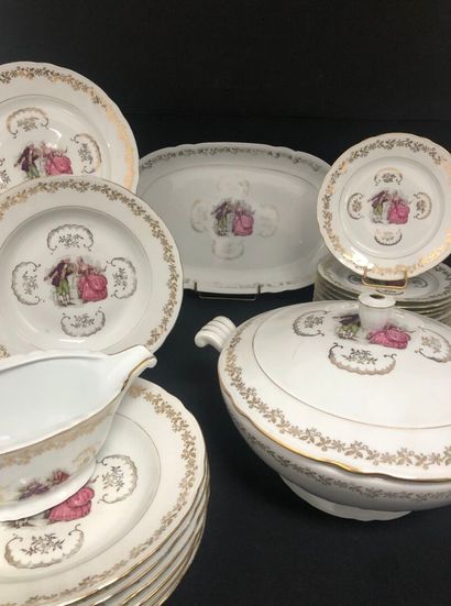 BERRY HAUTE PORCELAINE:
PORCELAIN SERVING...
