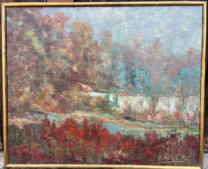 SOKOL (?) 
Paysage
Huile sur toile signée...