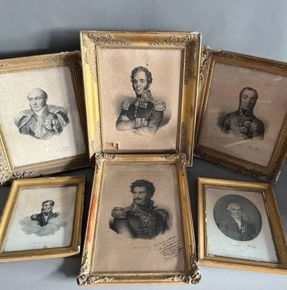 LOT including:
- Portrait of Gaspard Monge...