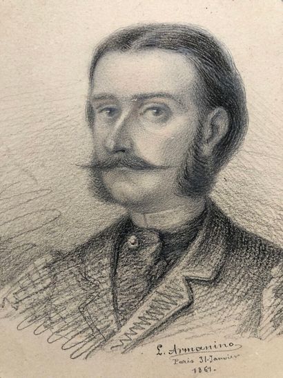 LOT including:
- Portrait of Mr. VANIN counselor...