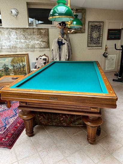 BILLARD by Chevillotte in walnut with its...