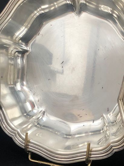 LOT of silver-plated metal including :
-...