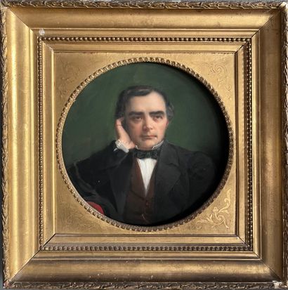 19th CENTURY FRENCH SCHOOL: 
Portrait of...