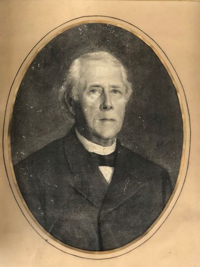 FRENCH SCHOOL early XXth :
Portrait of a...