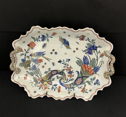 In the taste of ROUEN - 19th century:
Earthenware...