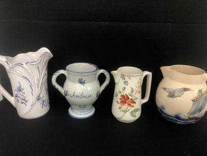 IMPORTANT LOT of various jugs (some signed):...