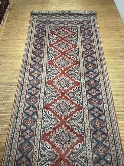 LONG Persian carpet.
81 x 324 cm.
As is.
By...