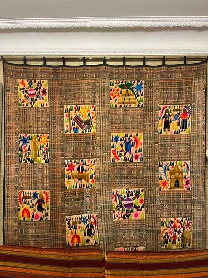 SOUTH AMERICA :
Tapestry with various genre...