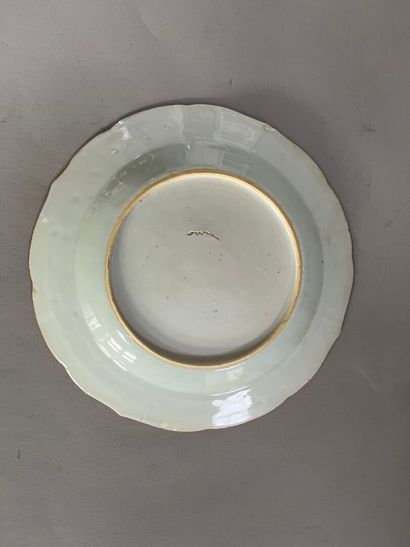 CHINE XIXe - Vers 1900 :
CINQ ASSIETTES en...