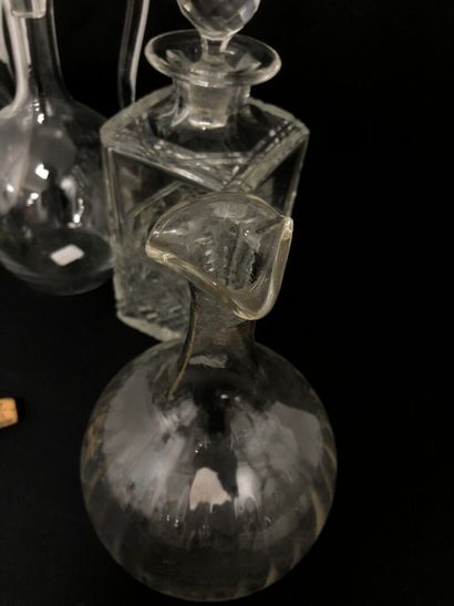 Cristallerie SAINT-LOUIS :
CARAFEE in translucent,...