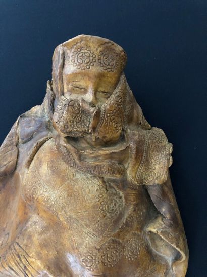 Marie FILLON (1953)
Desert man. 
Terra cotta...