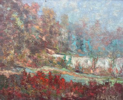 SOKOL (?) 
Paysage
Huile sur toile signée...