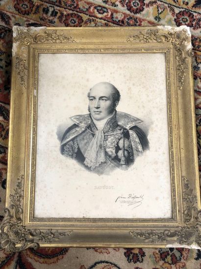 LOT including:
- Portrait of Gaspard Monge...