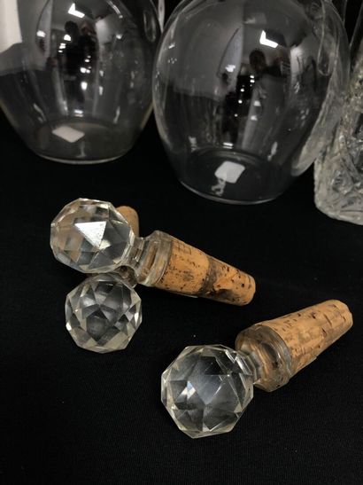 Cristallerie SAINT-LOUIS :
CARAFEE in translucent,...