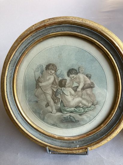After CIPRIANI, engraved by BARTOLOZZI.
Pair...