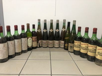 17 Bottles VINS DIVERS 
FOR SALE AS IS.