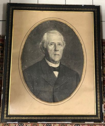FRENCH SCHOOL early XXth :
Portrait of a...