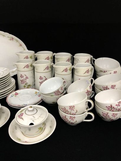 HAVILAND in Limoges : 
Porcelain dessert...