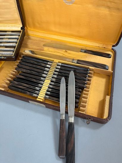 LOT of three menagère parts:
- Manufacture...
