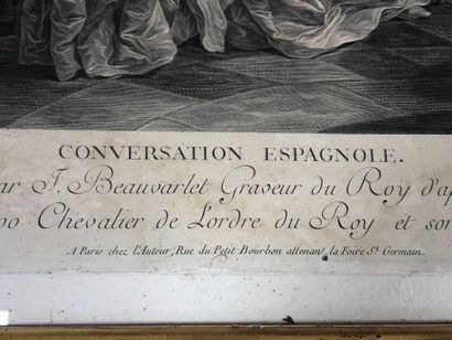 After VAN LOO :
Spanish conversation.
Engraving...