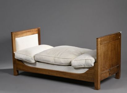 BANQUETTE DE REPOS in natural wood (cushion...