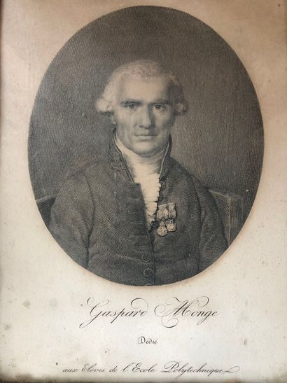 LOT including:
- Portrait of Gaspard Monge...