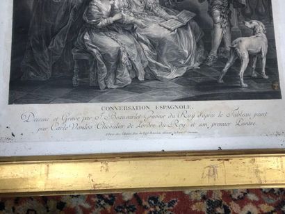 After VAN LOO :
Spanish conversation.
Engraving...