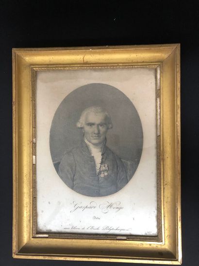 LOT including:
- Portrait of Gaspard Monge...