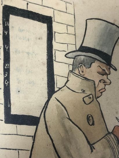late 19th - 20th century:
Watercolor print...