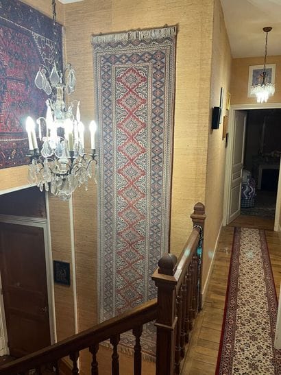 LONG Persian carpet.
81 x 324 cm.
As is.
By...