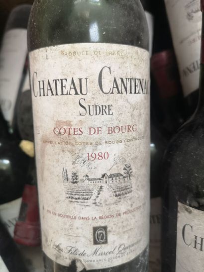 26 Bottles Château CANTENAC SUDRE 1980 -...