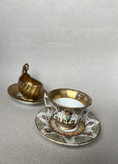 Manufacture de PARIS : 
PAIR OF PORCELAIN...
