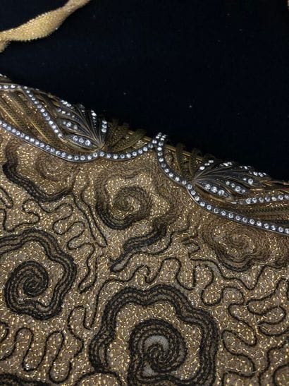 [FASHION]. Evening bag, inspired by the 30s/40s,...