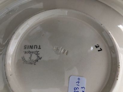 LOT of three dishes including:
- DIGOIN -...