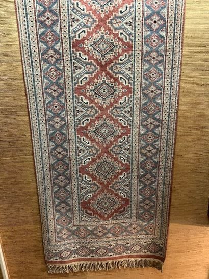 LONG Persian carpet.
81 x 324 cm.
As is.
By...