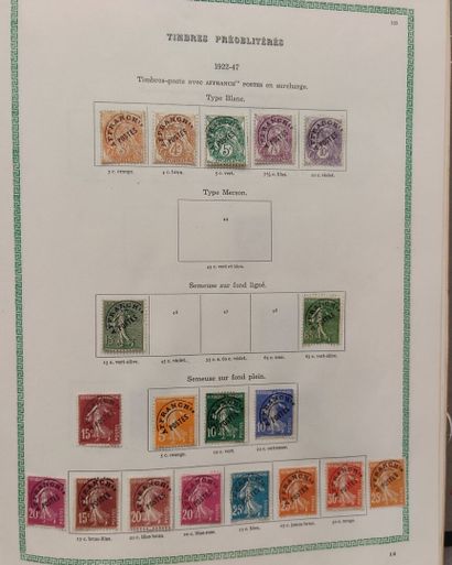 France collection, cancelled and mint with...