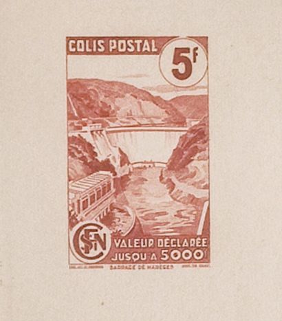 Postal Packages N° 216 A to 219 A + 219 C...