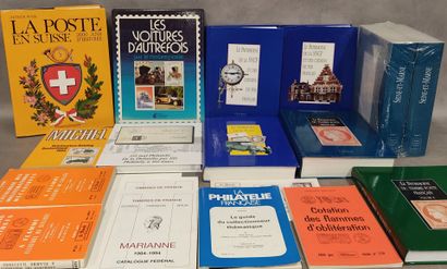 Lot of 19 miscellaneous philatelic works