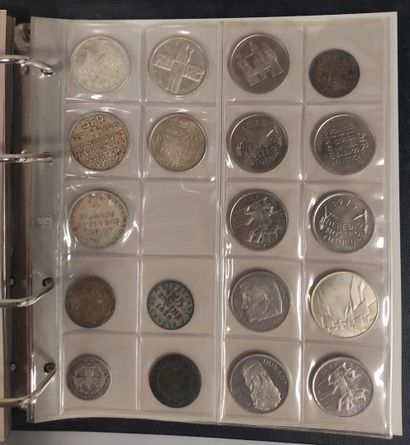 Switzerland - Collection of 108 various coins...