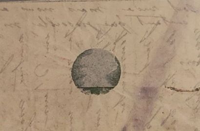 Boule de Moulins (stamp removed by immersion)
with...