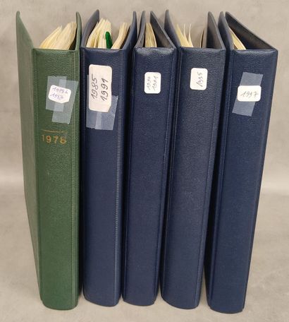 Collection de France neufs from 1978 to 1983...