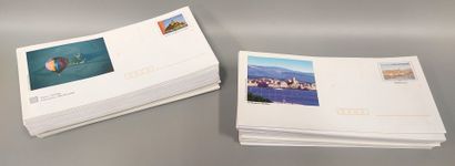 Batch of 200 permanently valid postage-paid...