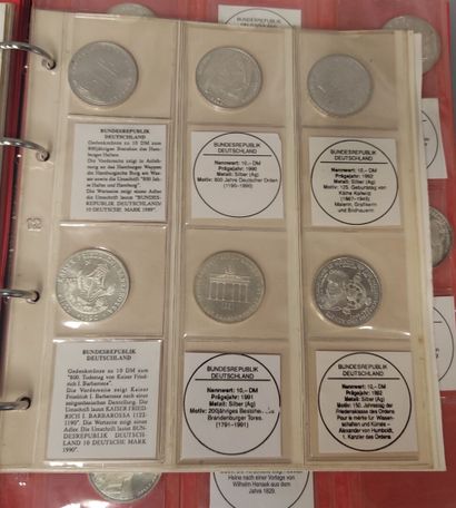 Germany - Silver - Lot of 99 Marks coins...