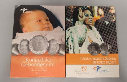 Netherlands - €10 Commemorative - Silver...