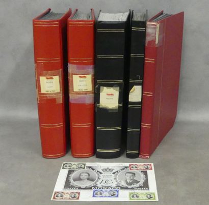 Five Monaco stock albums and one new stock...