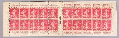 Set of four complete Semeuse type booklets...