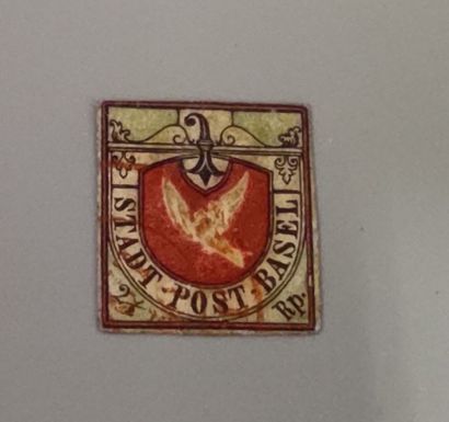 Swiss No. 8 Basel Dove used - light clear
Signed...