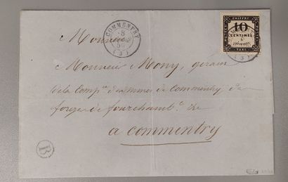 Tax N° 1 on a letter from Commentry dated...
